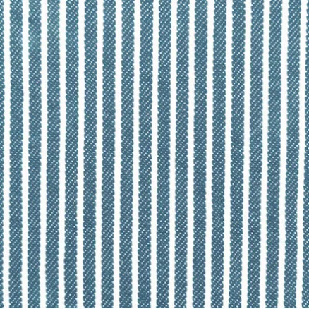 Denim Kangas 145cm 401 Vaaleansininen Raidat - 50cm