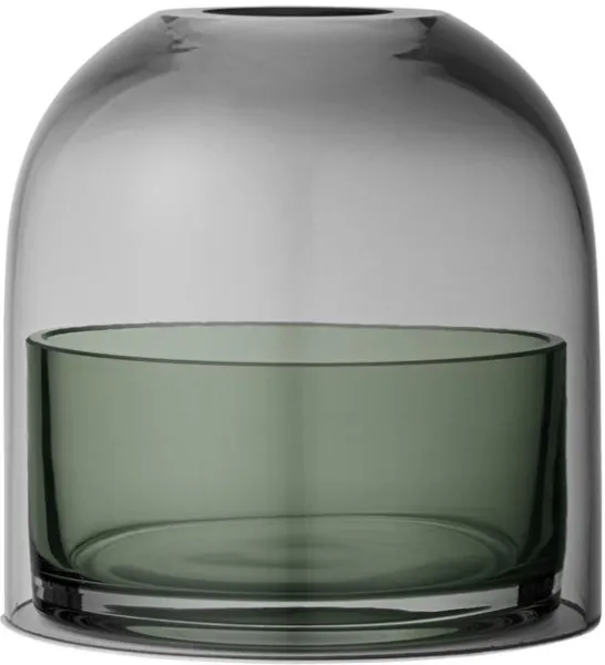 AYTM TOTA Lyhty Tuikkukynttilöille Musta/Metsä