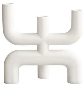 101 Copenhagen Cobra Kynttilänjalka Bone White