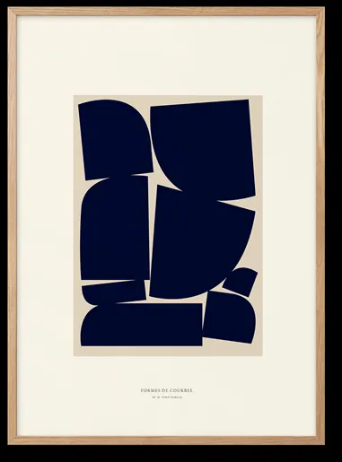 Peléton Shapes of Curves 06 50x70 Juliste