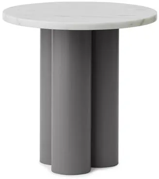 Normann Copenhagen Dit Sivupöytä Harmaa/Valkoinen Carrara