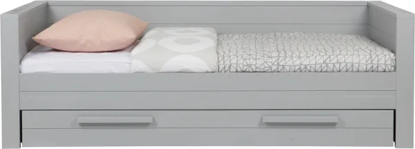 Dennis, Vuodesohva, harmaa, K73xL101xP219 cm, mänty