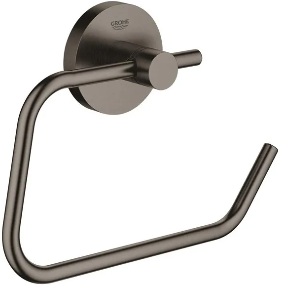 Grohe Essentials WC-paperiteline, harjattu hard graphite
